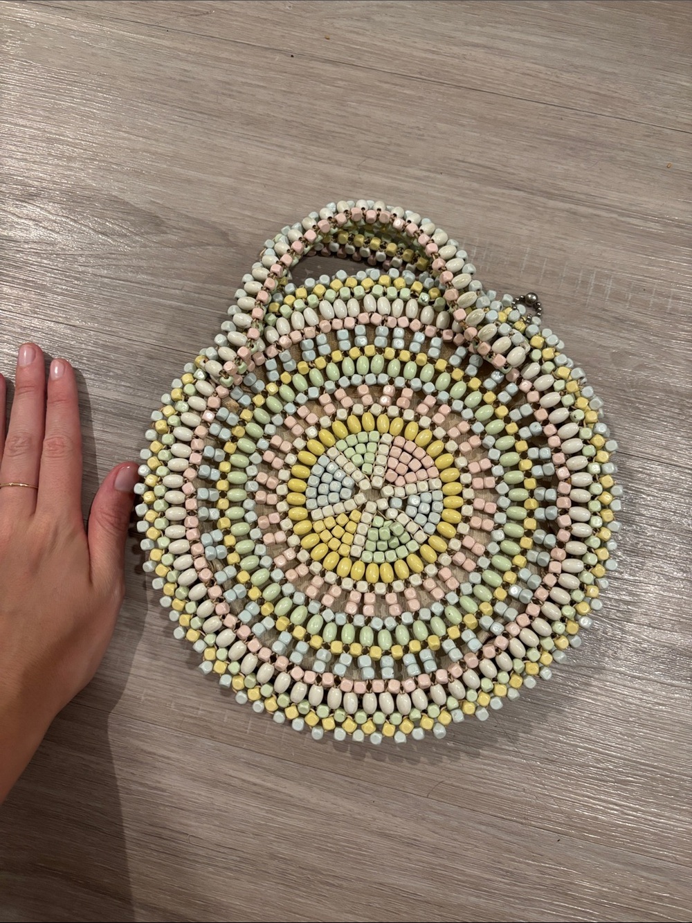 Vintage 1930s beaded handbag